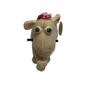 Vintage 2000 Serta Counting Sheep Lamb 3/8 Stuffed Plush Curto Toy 7”